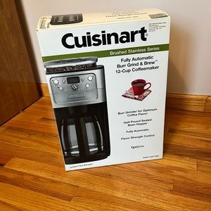 Cuisinart DGB-700BC Fully Automatic Burr Grind & Brew TM 12 Cup Coffeemaker